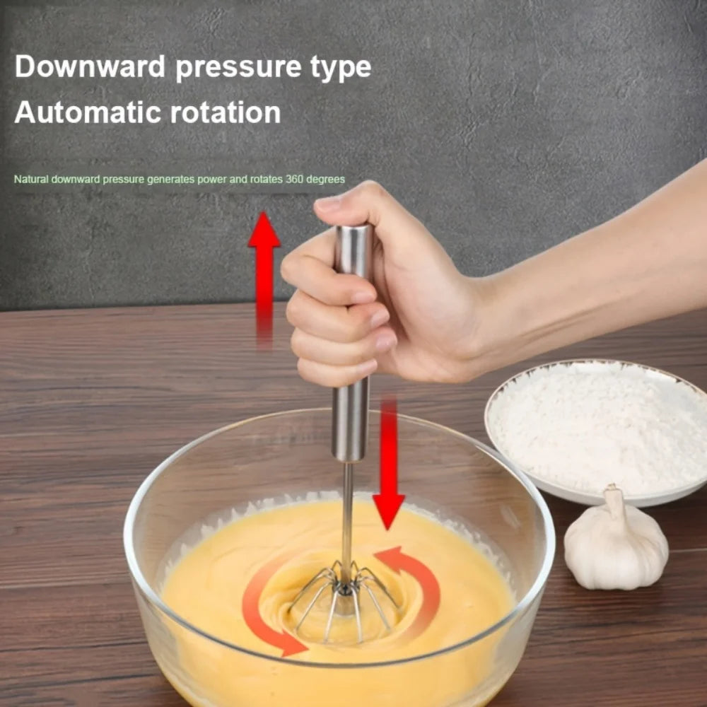 Batí Huevos en Segundos – Batidor Semiautomático Premium